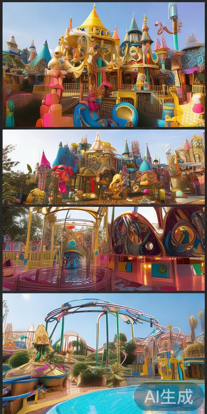 澳门威斯尼太阳城设有多个主题游乐区，结合电影、卡通