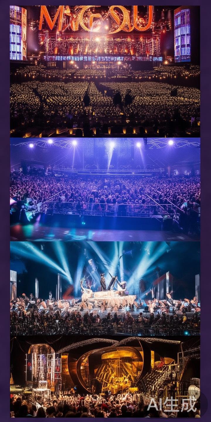 精彩纷呈的演出表演：常驻国际知名艺人的音乐会、魔术